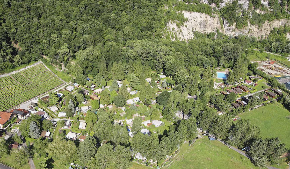 Camping Clos de la George SA Regione del Lemano - Yvorne visuel 1/2