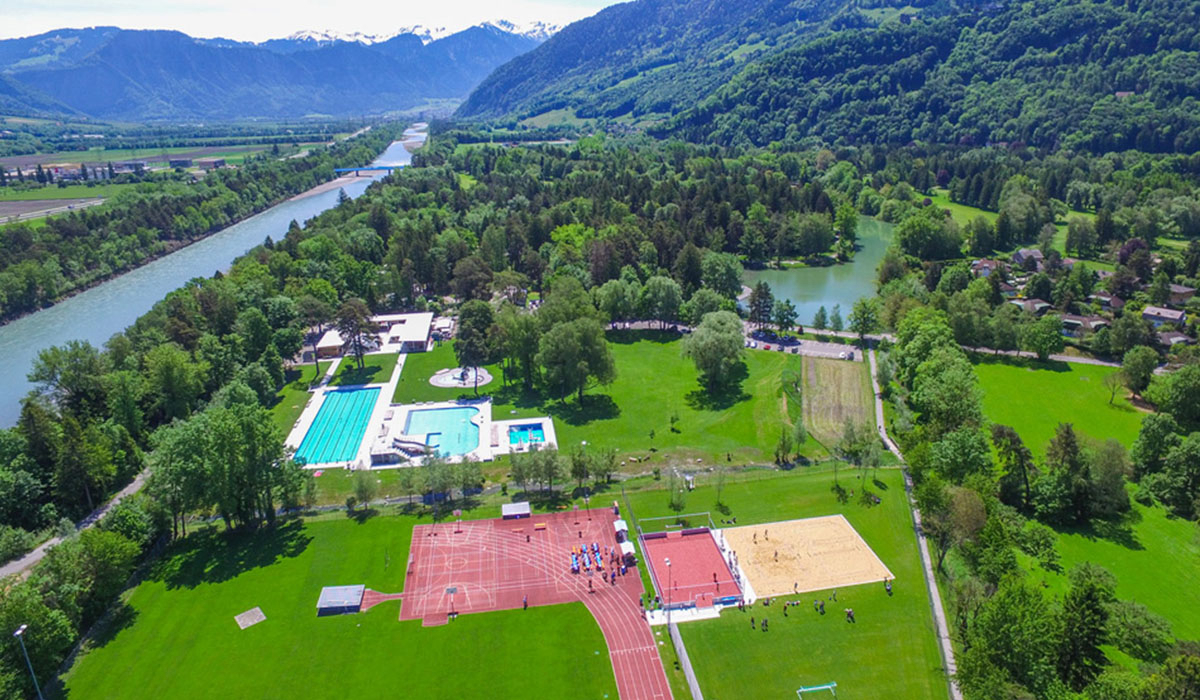 Camping Giessenpark Svizzera orientale - Bad Ragaz visuel 1/2