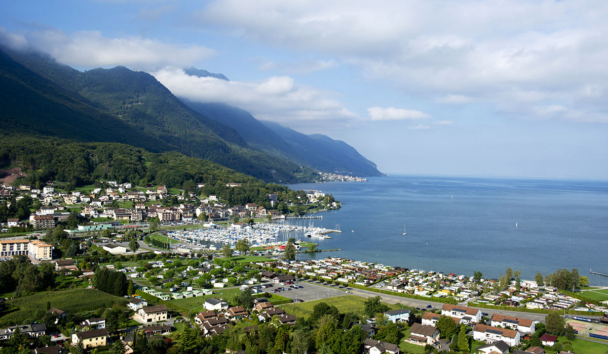 Camping Rive Bleue Regione del Lemano - Le Bouveret visuel 1/3