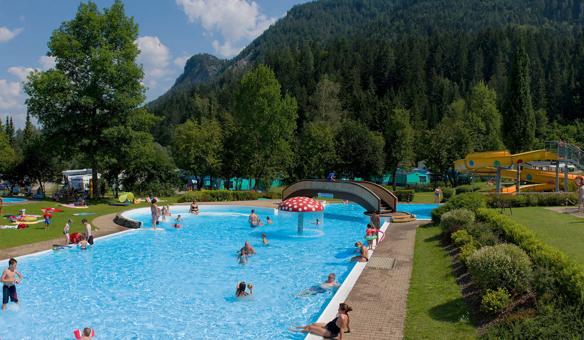 Camping am Waldbad Carinzia - Dellach im Drautal visuel 1/3