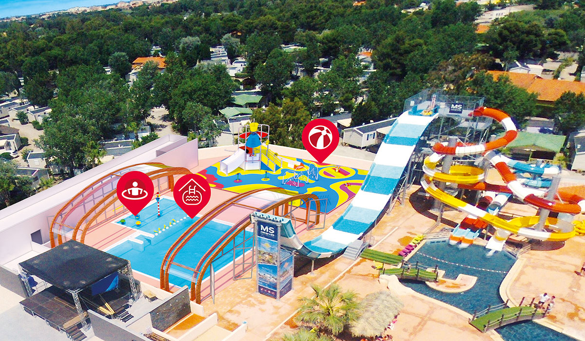 Camping Club MS Les Tamaris Linguadoca-Rossiglione - Le Barcarès visuel 8/46