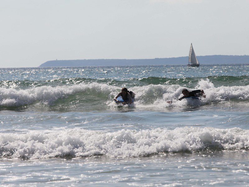 La Plage de Pors Ar Vag Bretagna - Plomodiern visuel 13/14