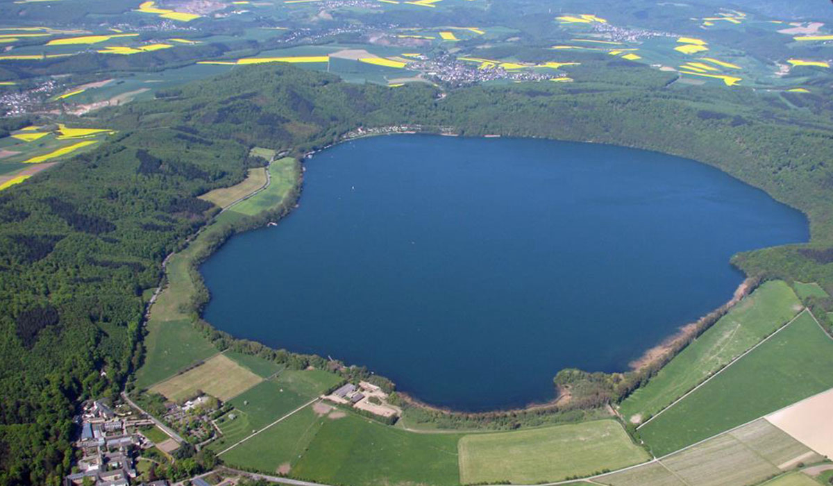 Laacher See Renania-Palatinato - Wassenach visuel 1/1 Laacher See Renania-Palatinato - Wassenach visuel 1/1