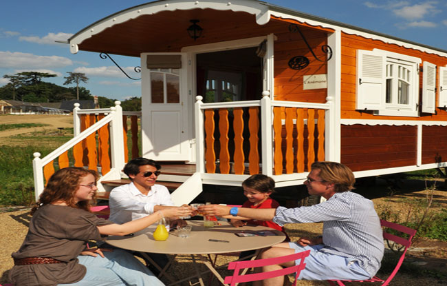 Les Roulottes du Moulin Paesi della Loira - Chenillé-Changé visuel 2/3