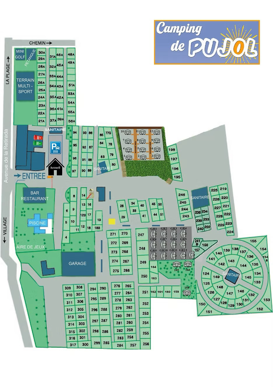 Camping de Pujol Linguadoca-Rossiglione - Argelès-sur-Mer visuel 5/5