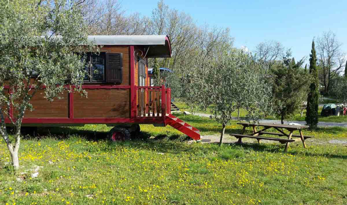 Roulottes et Cabanes de Saint Cerice Rodano-Alpi - Vogüé visuel 8/11
